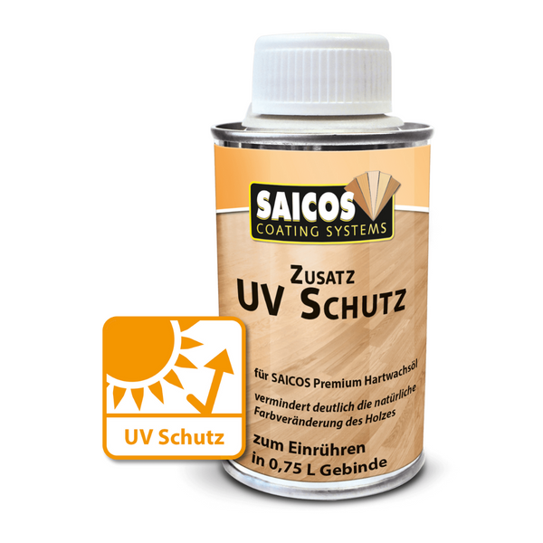SAICOS Premium Hartwachsöl | Zusatz UV Schutz